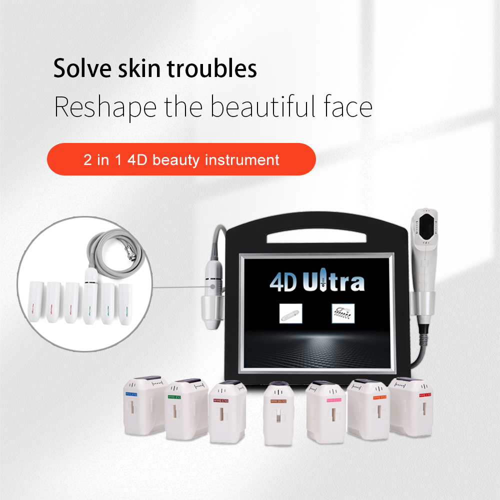 2 in 1 HIFU Anti-Aging Beauty Salon Equipment